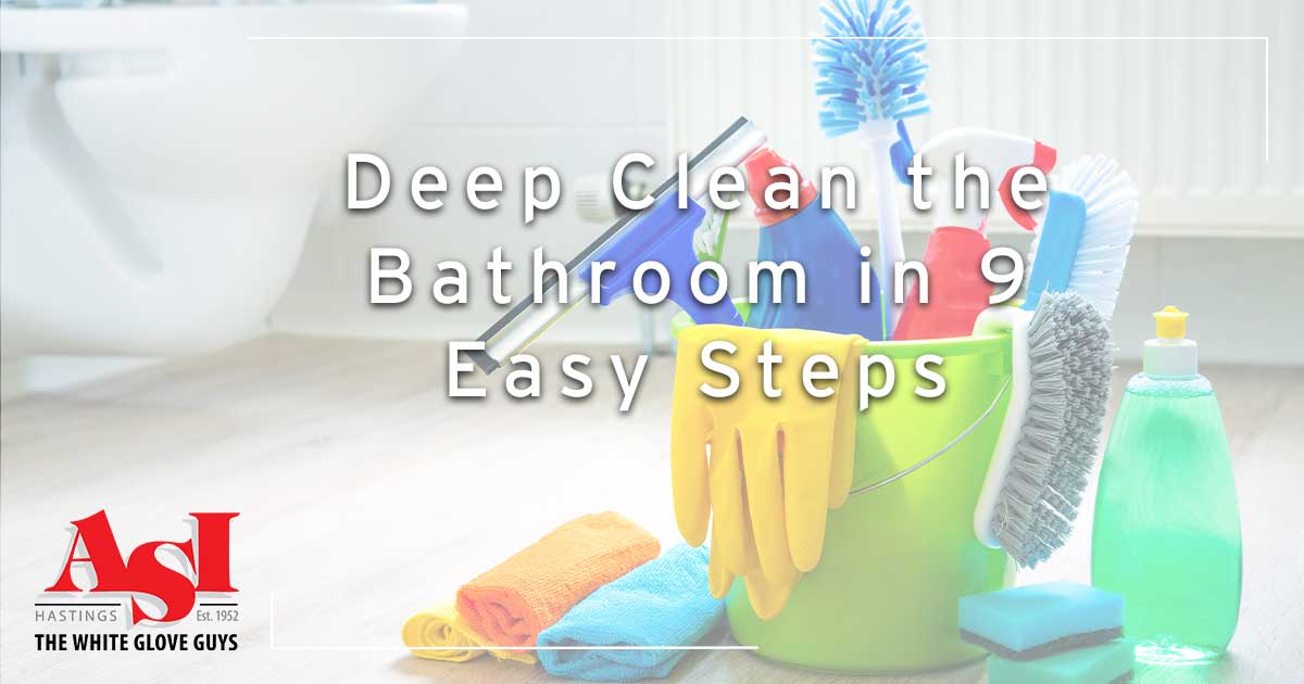 Deep Clean the Bathroom in 9 Easy Steps