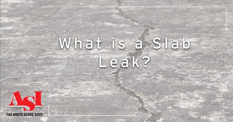 Signs of a slab leak in your home
