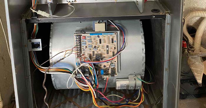When your furnace makes a strange sound, have a professional check your blower motor.