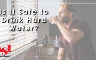Safe to drink hard water header