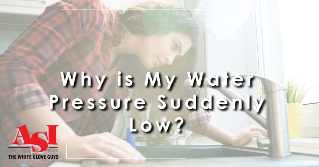 Why is My Water Pressure Suddenly Low