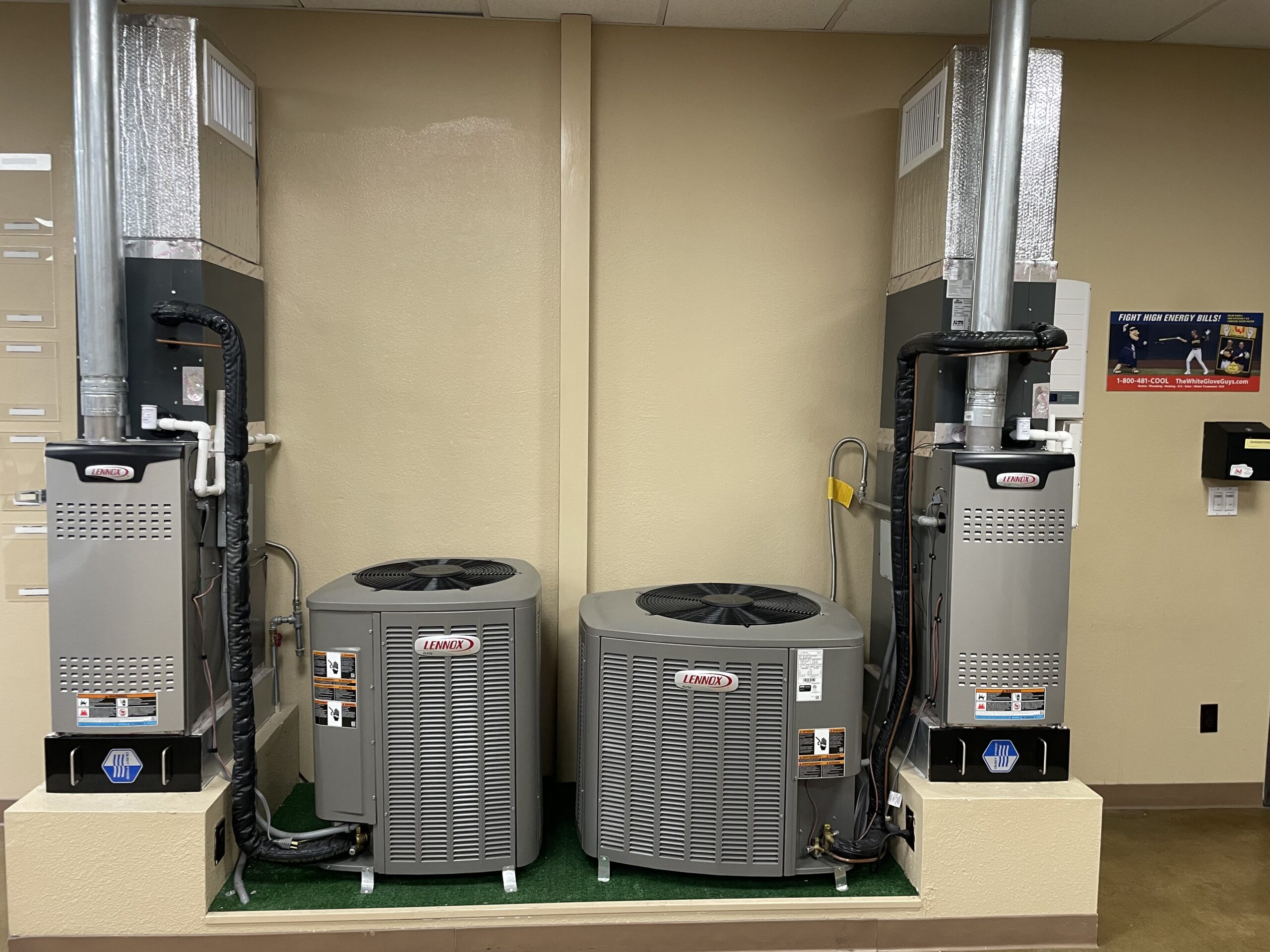 ASI Hastings showroom equipment display