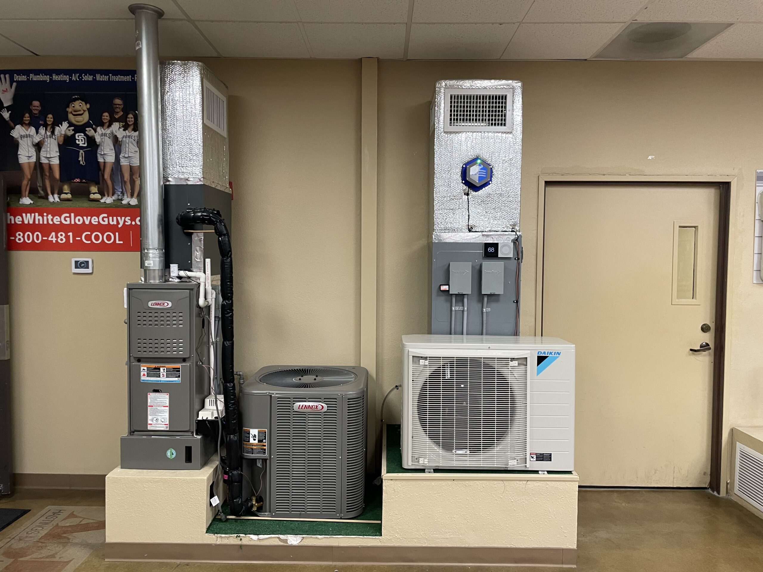ASI Hastings showroom HVAC systems